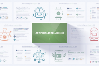 Artificial Intelligence PowerPoint Template | Unique Infographics | Customizable Slides | Full HD